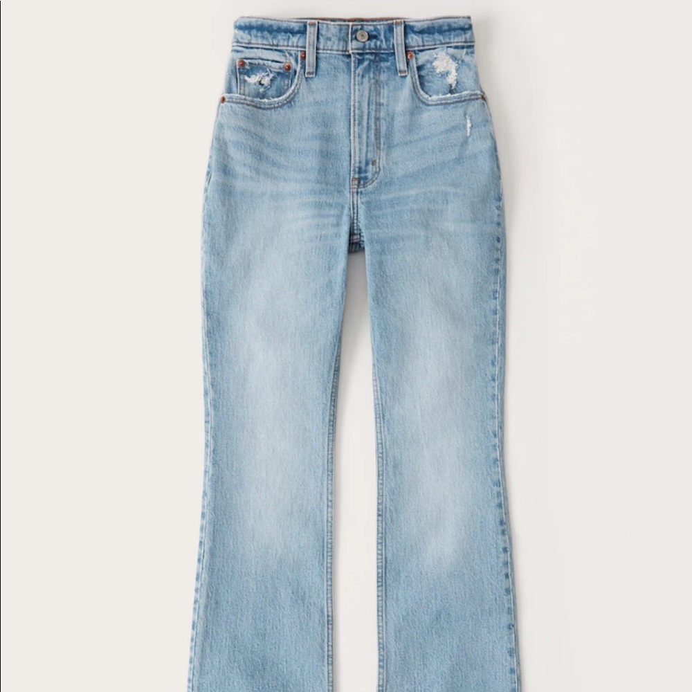 Abercrombie Ultra High Rise Kick Flare